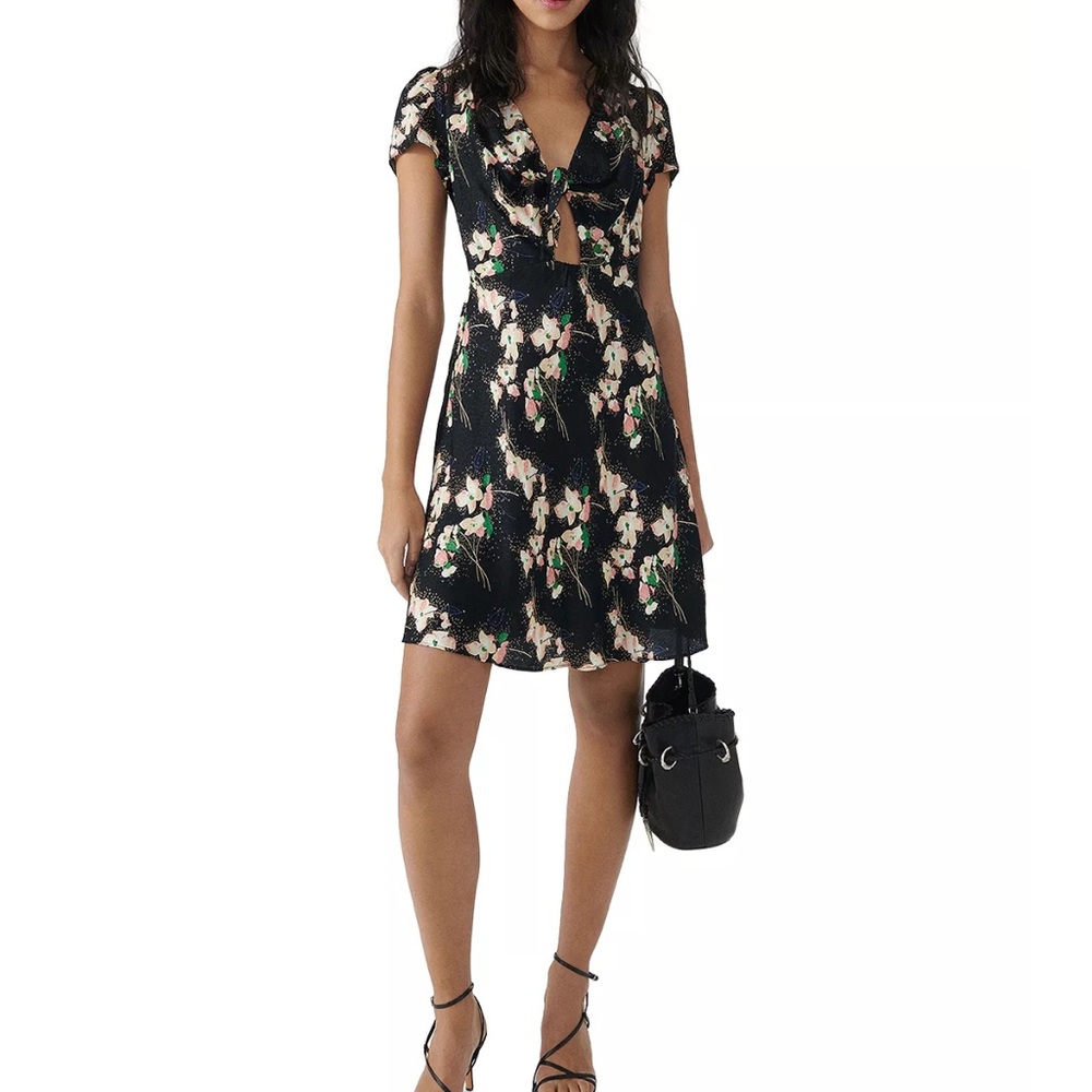 ba&sh
Elita Tie Front Mini Dress